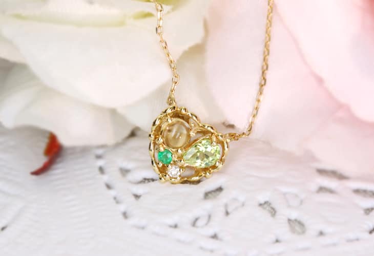 ジュエリー通販ジュエルプラネット【日替り大特価】K18　Total0.5ct　プリンセスカットダイヤモンドリング【10月8日20時販売開始】