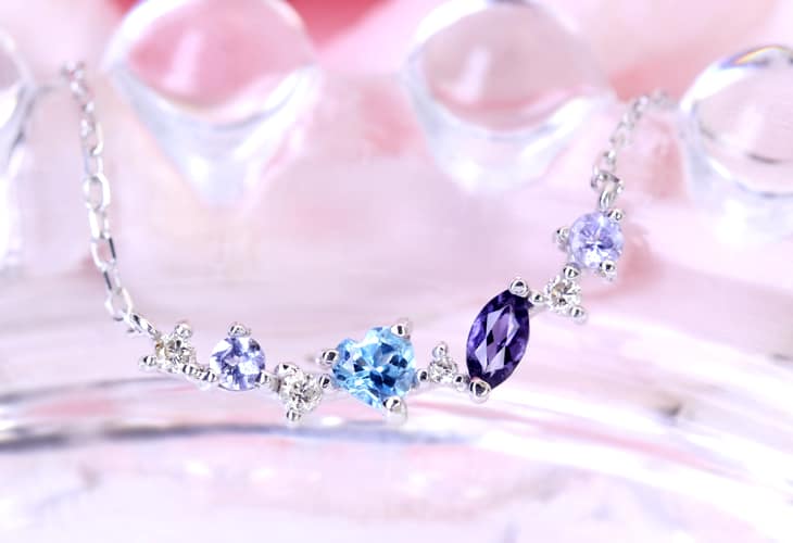 ジュエリー通販ジュエルプラネット【日替り大特価】K18　Total0.5ct　プリンセスカットダイヤモンドリング【10月8日20時販売開始】