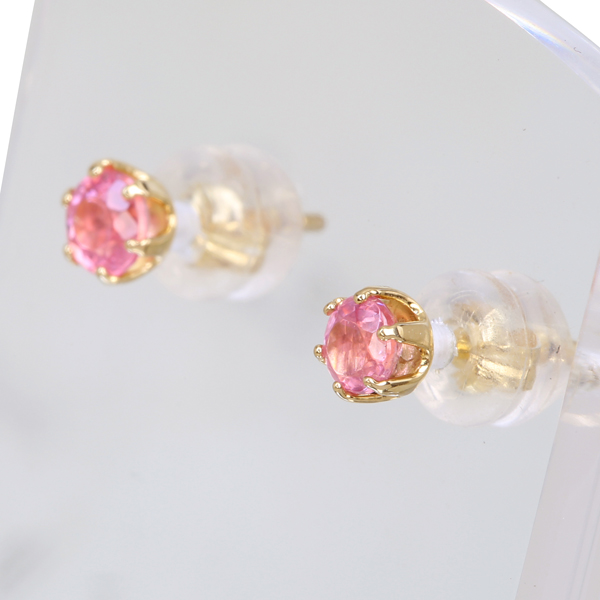 jewel planet 公式サイト / ロードクロサイト ピアス 0.32ct K18