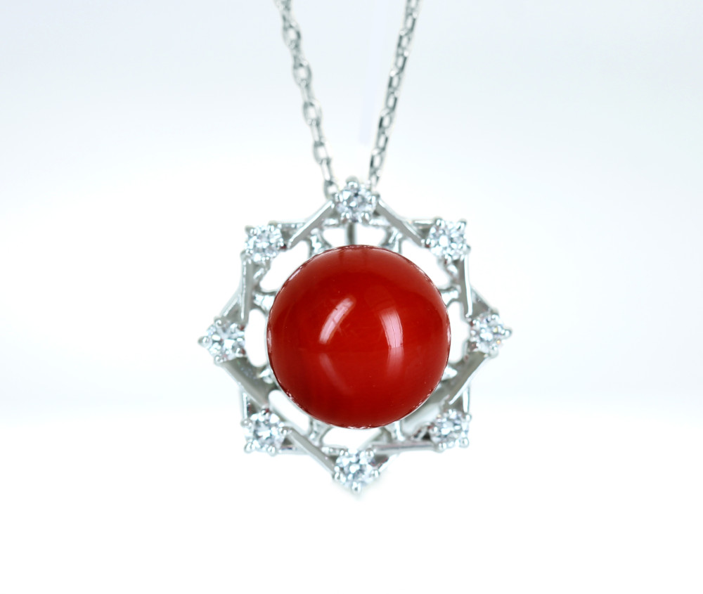 jewel planet 公式サイト / 【販売代行】PT900 赤珊瑚 8.6mm  