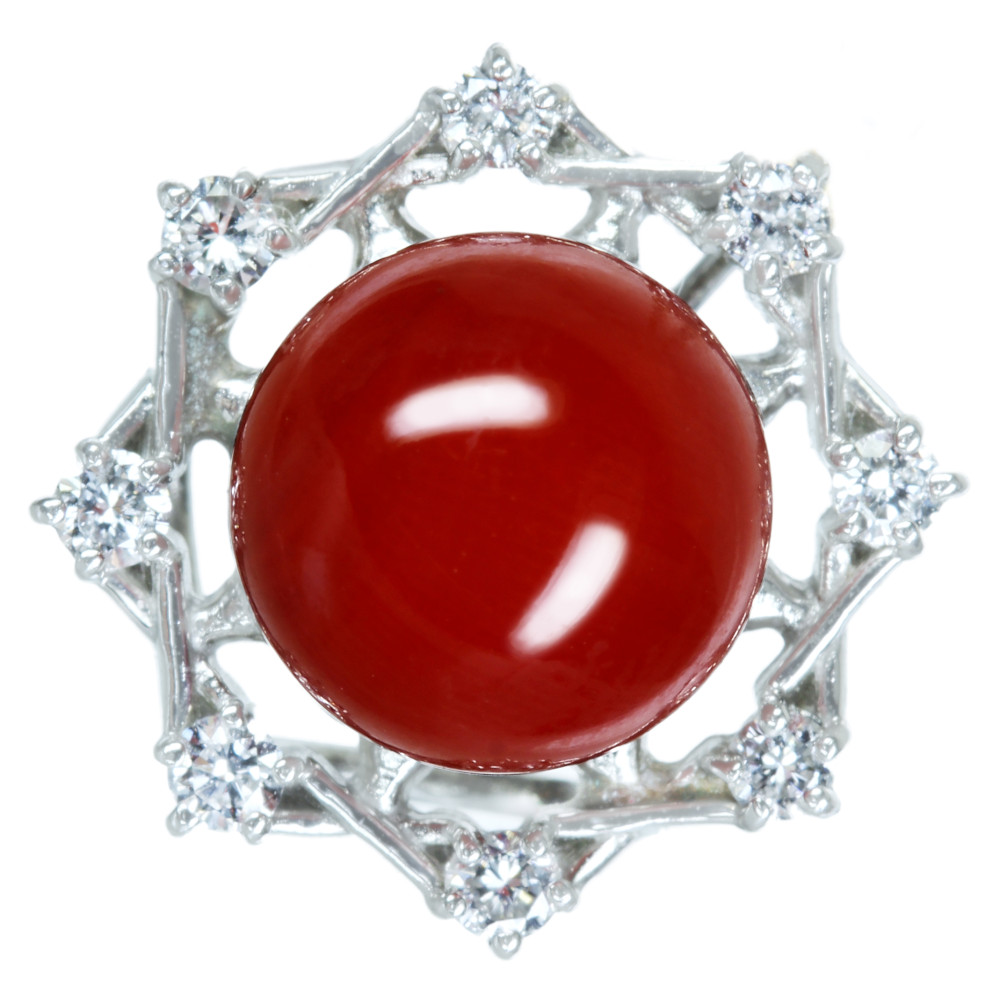 jewel planet 公式サイト / 【販売代行】PT900 赤珊瑚 8.6mm  