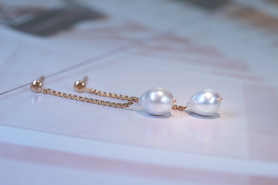 バロックパール ピアス