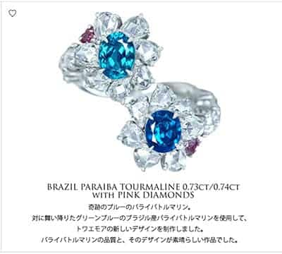 jewel planet 公式サイト / パライバトルマリン