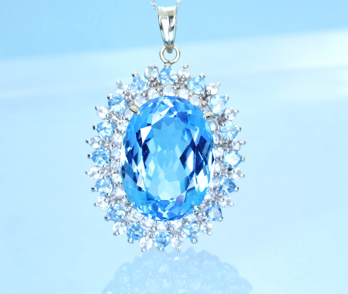 jewel planet 公式サイト / 【20ct大粒】K18WG ブルートパーズ 20.0ct ...