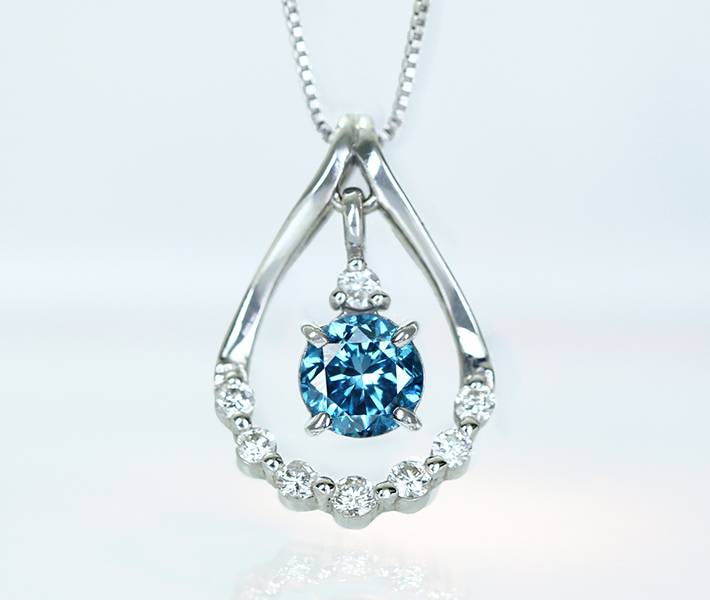 jewel planet 公式サイト / K18WG トリートブルーダイヤモンド 0.3ct