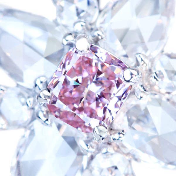 jewel planet 公式サイト / 【HANDMADE】PT950 ピンクダイヤモンド 0.2