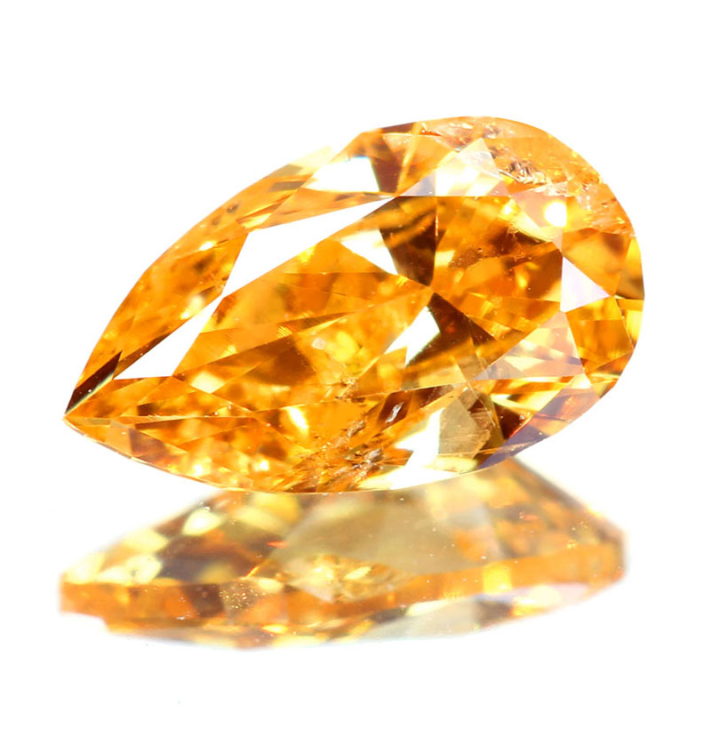 FANCY VIVID ORANGE YELLOW 1.015ct OV