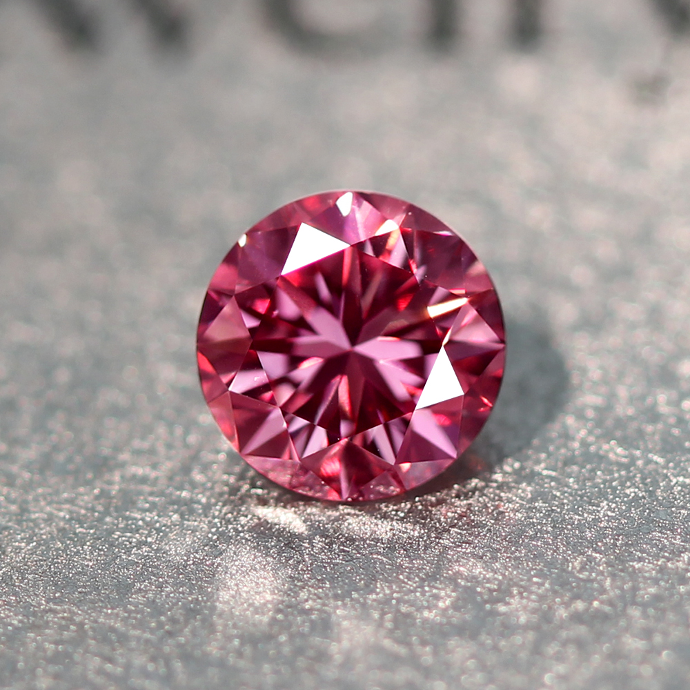 FANCY PINK 0.281ct RD/RT2163/CGL/GIA