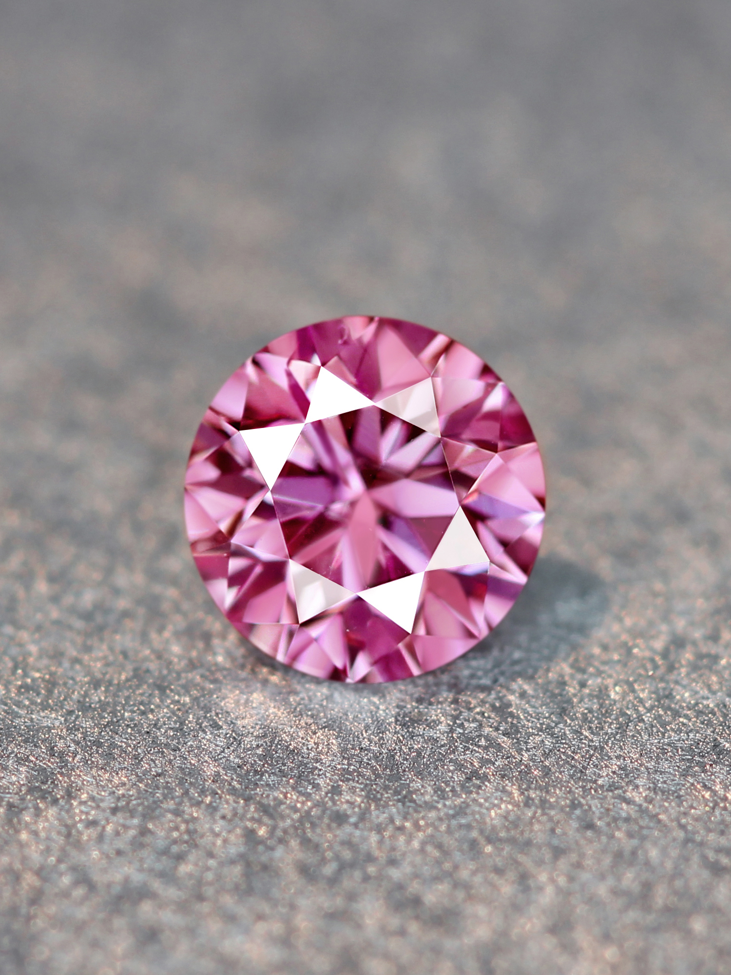 FANCY PURPLISH PINK 0.115ct RD/RT2118