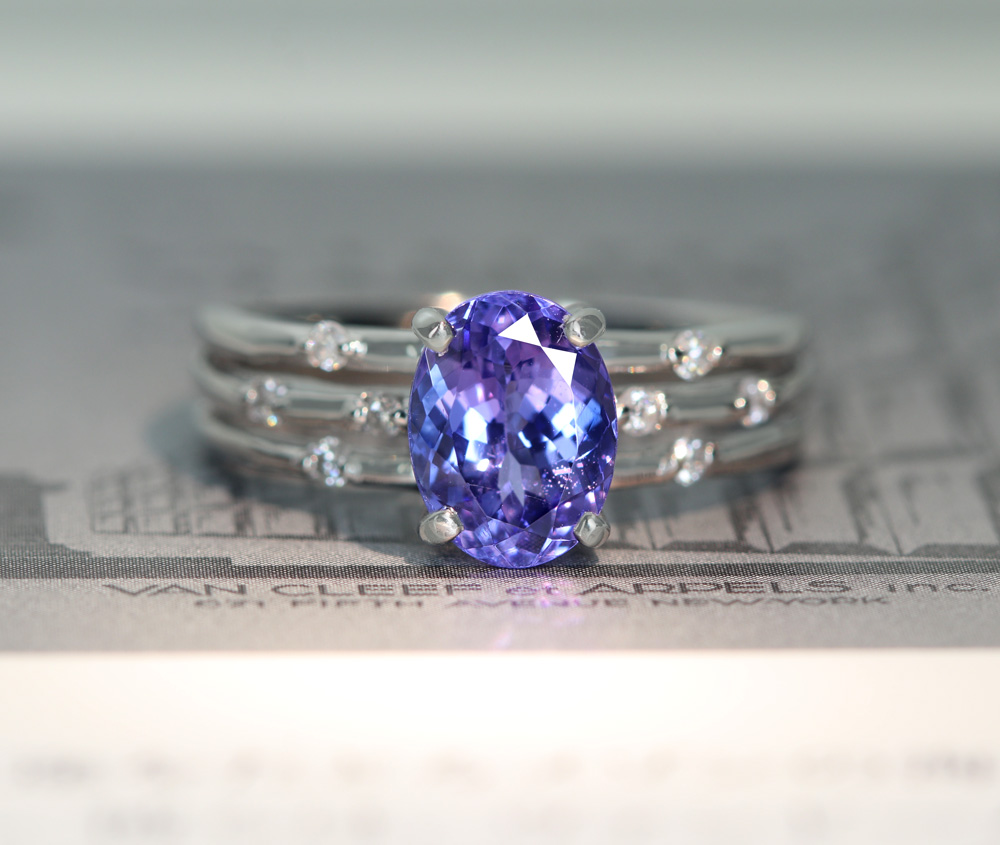 jewel planet 公式サイト / 【代行販売】PT900 タンザナイト 1.48ct