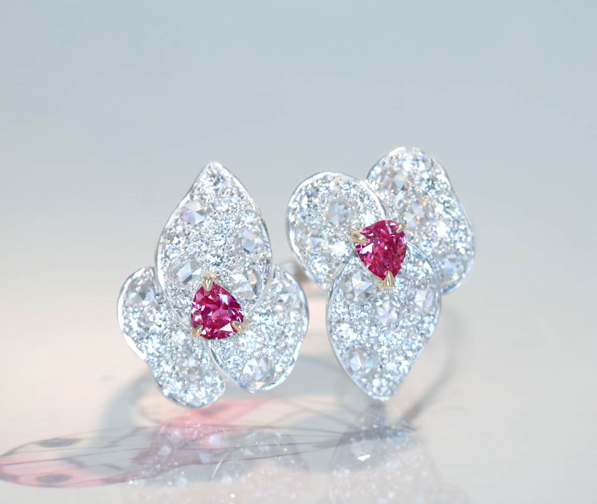 ピンクダイヤモンド リング