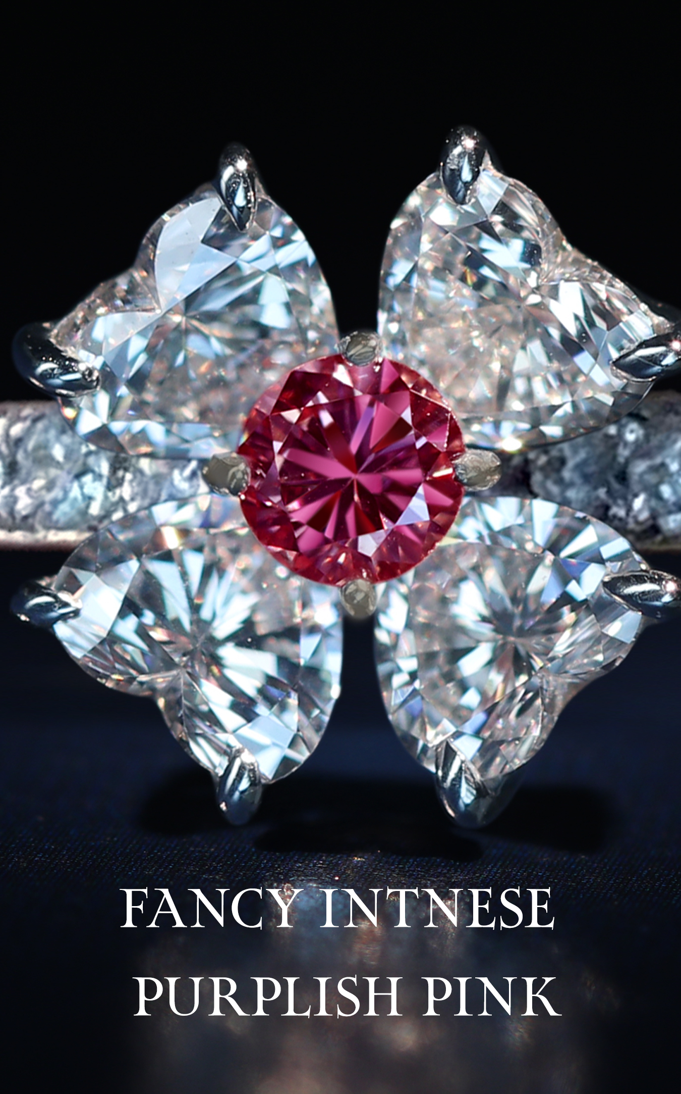 Pt950 圧倒的プライス/カラーダイヤモンドペンダント ピンク系～ブラウン系 ラボグロウンピンクダイヤ PT950 ペンダント 0.7ctUP - QVC.jp