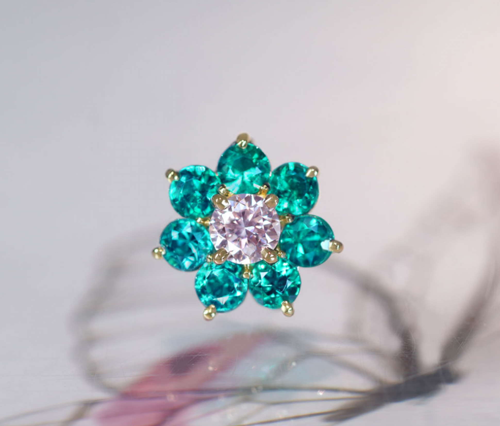 ピンクダイヤモンド ペンダントトップ