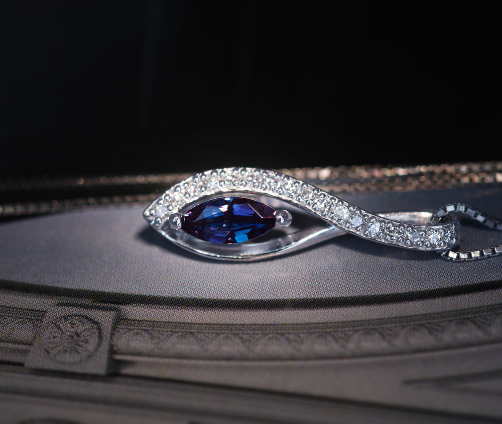 アレキサンドライト ペンダントトップ