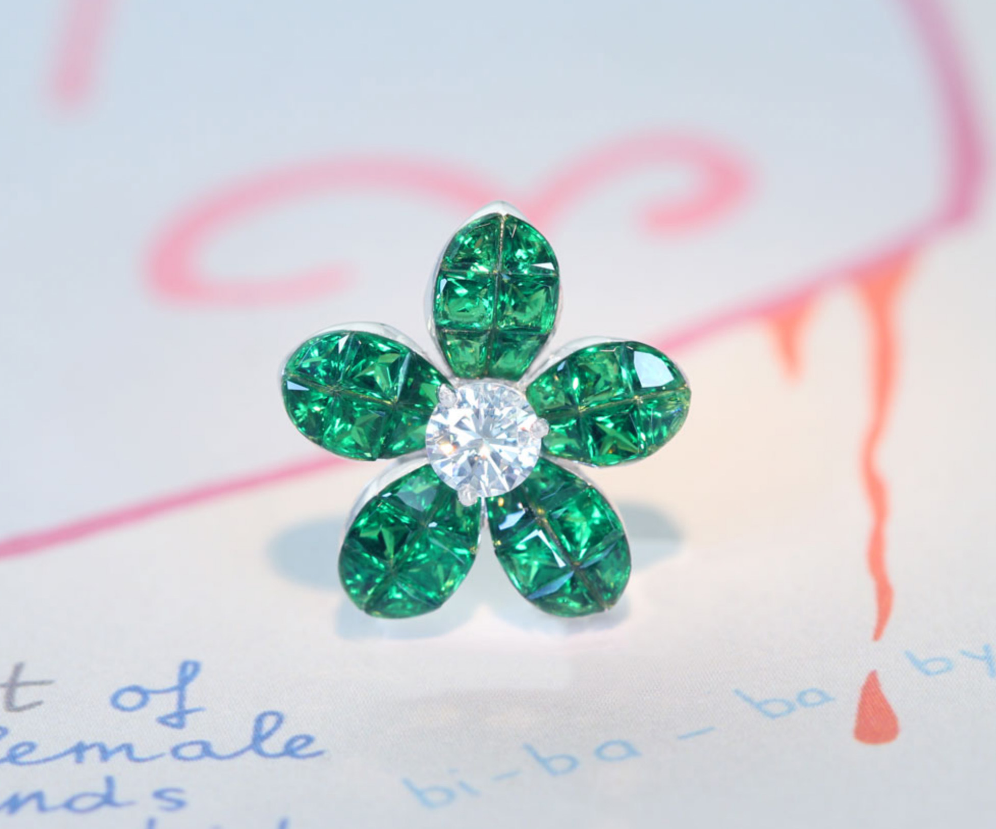 グリーンガーネット ペンダントトップ