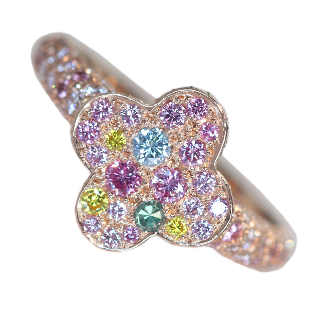 カラーダイヤモンド リング