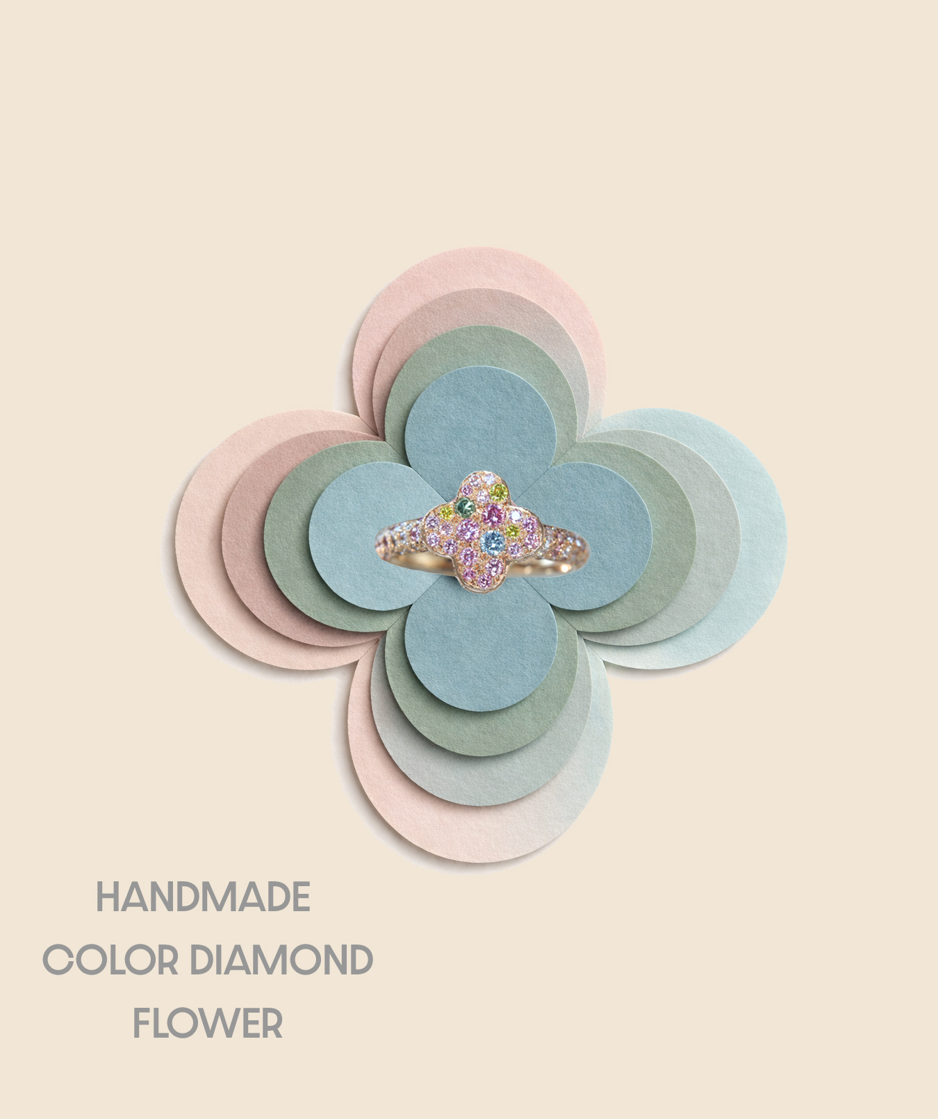 カラーダイヤモンド リング