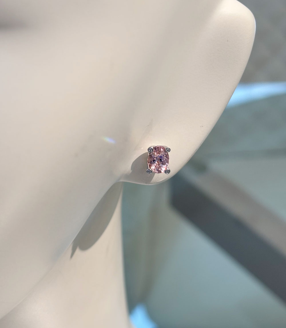 インペリアルトパーズ ピアス